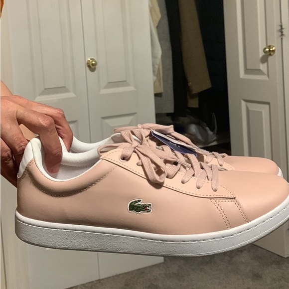 Lacoste Women’s Light Pink Hydez Shoe - Picture 3 of 4
